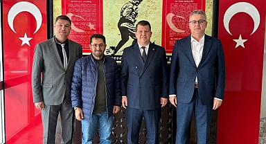 Keşan Milli Eğitim Müdürü Kemik'e ziyaret