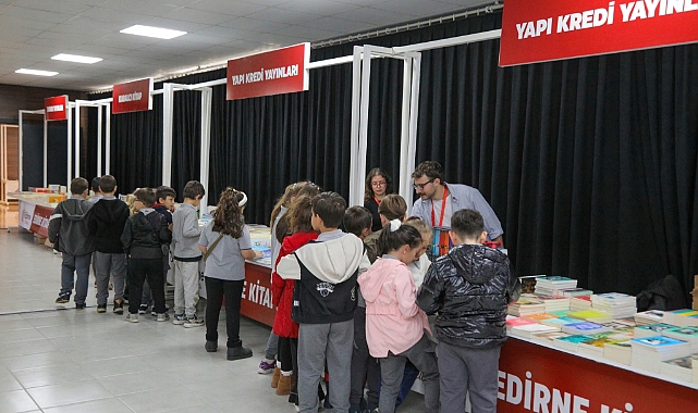 KİTAP GÜNLERİ’NİN İLK KONUKLARI ÖĞRENCİLER OLDU
