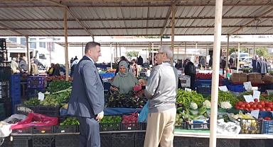 LALAPAŞA’DA PAZAR ZİYARETİ