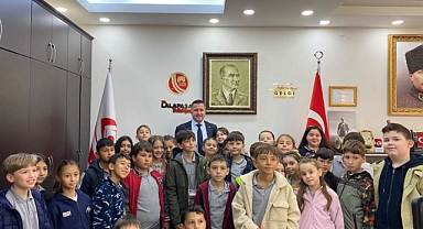 Minik Öğrencilerden Lalapaşa Belediyesi’ne Ziyaret