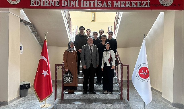 ÖĞRENCİLERDEN DİNİ İHTİSAS MERKEZİNE ZİYARET