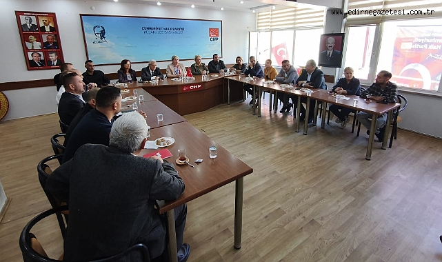 Özlem Becan’dan Keşan’da Örgüt Buluşması