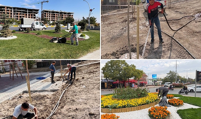 PARK VE BAHÇELERDE YOĞUN MESAİ