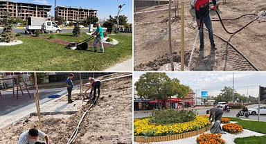 PARK VE BAHÇELERDE YOĞUN MESAİ