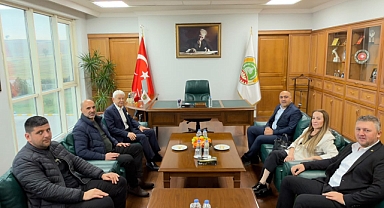 Recep Zıpkınkurt’tan Edirne Ticaret Borsası’na Ziyaret