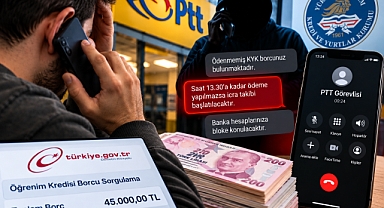 SAHTE KYK BORCUYLA 112 BİN LİRA DOLANDIRILDI
