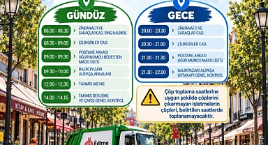 SARAÇLAR VE ÇİLİNGİRLER’DE ÇÖP TOPLAMA DÜZENİ DEĞİŞTİ