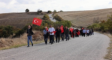 Sırpsındığı Zaferi için anma yürüyüşü düzenlendi