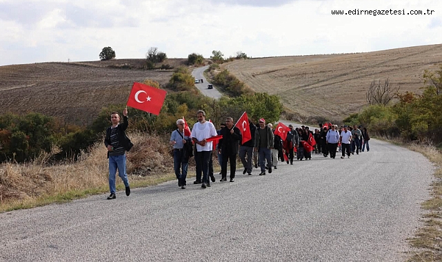 Sırpsındığı Zaferi için anma yürüyüşü düzenlendi