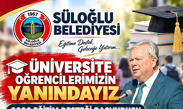 Süloğlu Belediyesi’nden Üniversite Öğrencilerine 15 Bin TL Eğitim Desteği