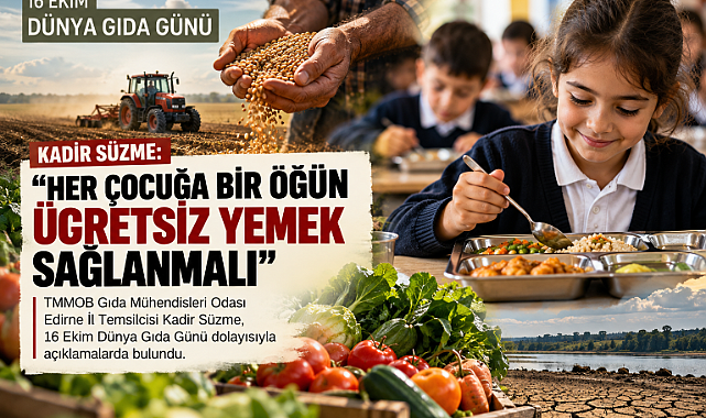 SÜZME: “HER ÇOCUĞA BİR ÖĞÜN ÜCRETSİZ YEMEK SAĞLANMALI”