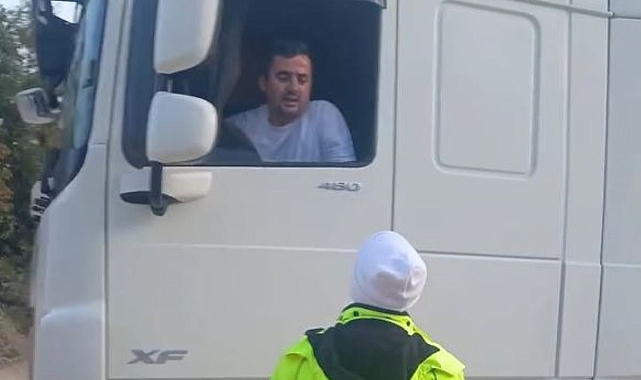 TIR ŞOFÖRLERİNDEN AVRUPA SEFERLERİNE DURDURMA