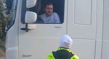 TIR ŞOFÖRLERİNDEN AVRUPA SEFERLERİNE DURDURMA