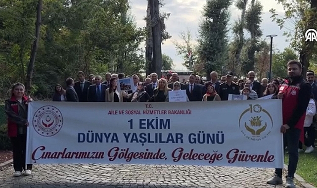 Trakya’da Yaşlılara Vefa Yürüyüşü
