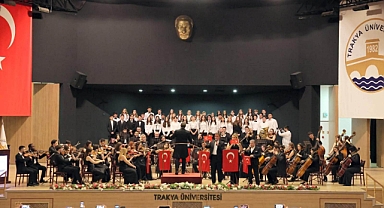 TRAKYA ÜNİVERSİTESİNDE CUMHURİYET COŞKUSU