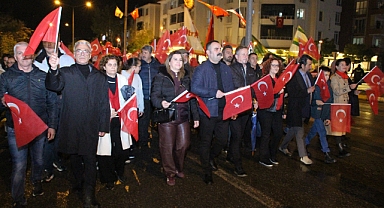 Uzunköprü’de Yağmura Rağmen Cumhuriyet Coşkusu