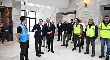 VALİ SEZER, YENİ EDİRNE GARI’NDA İNCELEMELERDE BULUNDU