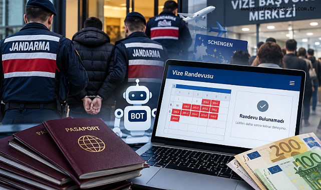 Vize şirketlerine 'bot' operasyonu