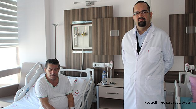 İzmir’den gelerek Edirne’de şifa buldu