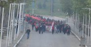 ''57. Alay'' Şehitleri için yürüdüler