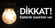 Salı günü enerji kesintisi