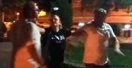 Yürüyüşte linç girişimi