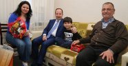 Başkan Gürkan, şehit ailesini ziyaret etti