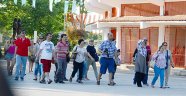 Bayramda turist akını