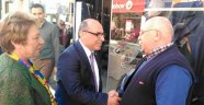 Bircan, Hayırlı ziyaretlere devam etti