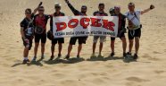 DOÇEK üyeleri Yunanistan'da pedal çevirdi