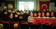 ‘Hayır’ diyeceğiz