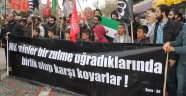 İdlib’deki saldırıya protesto