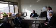 Protokolden peynir tesisine ziyaret