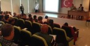 Spor kulüplerine ilk yardım semineri verildi