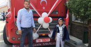 Süslü TIR’ da tek Türkiye