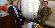 Tuğgeneral Afgün’den Özdemir ve Gürkan’a Ziyaret