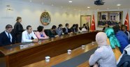 Tunuslu öğrencilerden Özdemir’e ziyaret